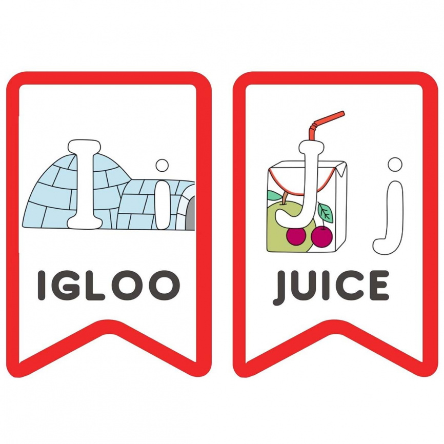 Английский алфавит. Карточки и флажки фото 2