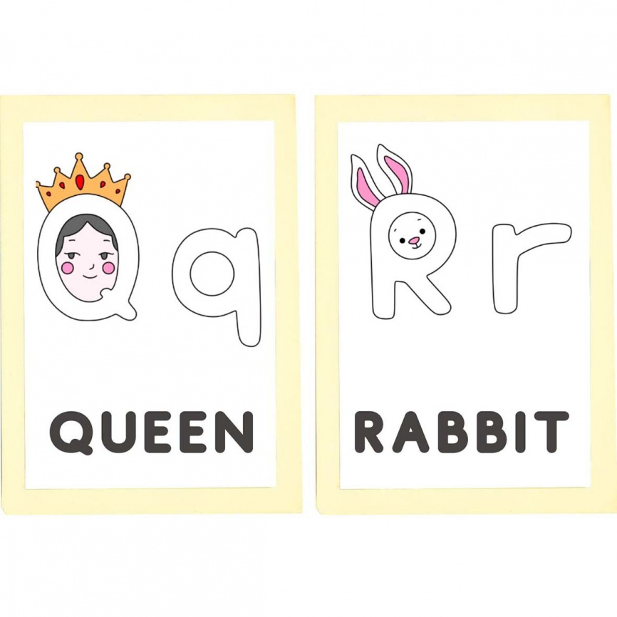 Английский алфавит. Карточки и флажки фото 3