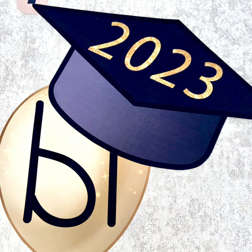 Мотивирующий декор "Выпускники" для печати на плоттере фото 2