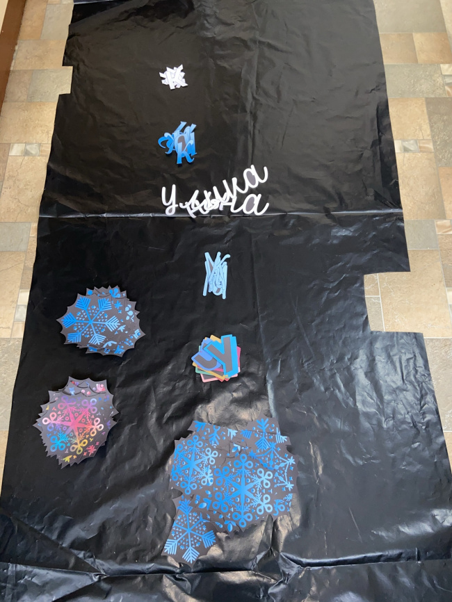 Декор двери "Уникальные ученики" для бел. и черн. фона фото 8