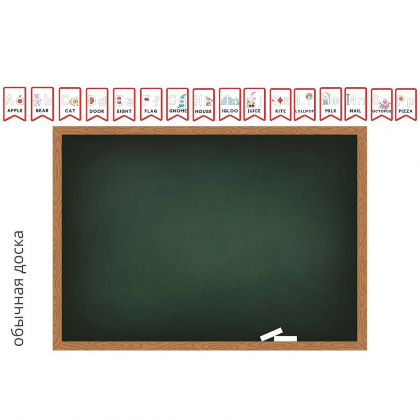 Английский алфавит. Карточки и флажки фото 6