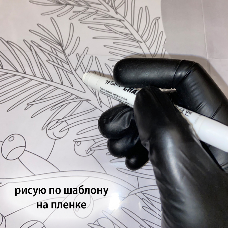 Декор для окна "Зимние карандаши". Часть 2 фото 6