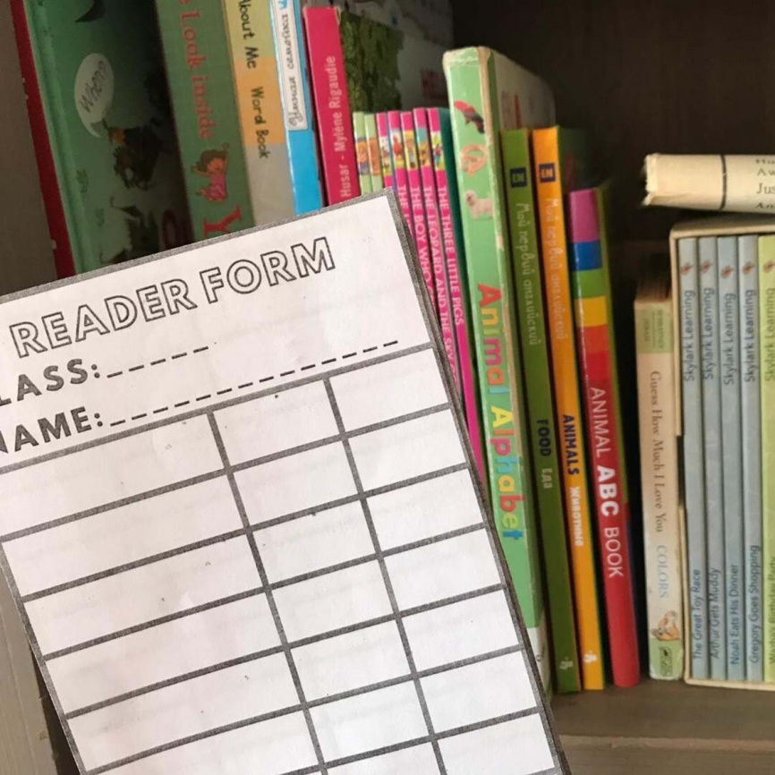 Reading Trackers-Bookmarks, Reading List, Reader Form фото 2