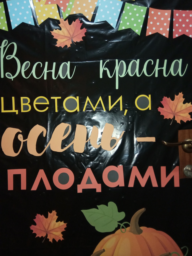 Декор двери "Дары осени" фото 2