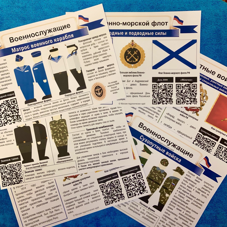 Карточки  "Российская Армия" фото 1