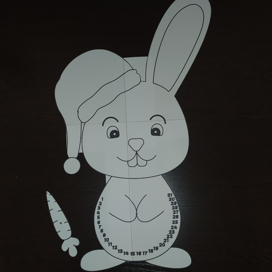 Адвент-часы «В ожидании Года кролика» фото 5