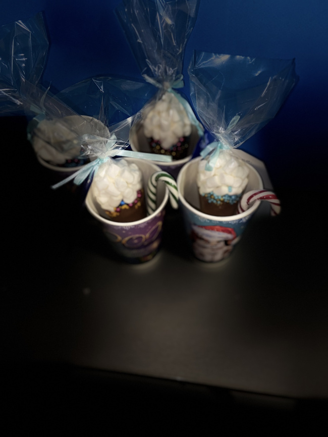 Манжеты на стаканы и бирки для какао  "Волшебный напиток от кроликов" фото 13