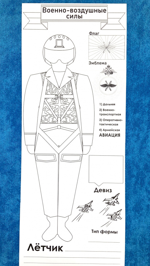 В полный рост "Российская Армия"_постеры для коллективной работы фото 10