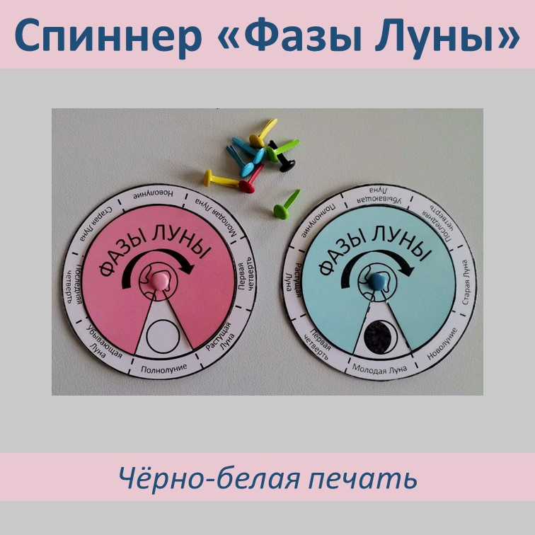 Спиннеры «Фазы луны» фото 2
