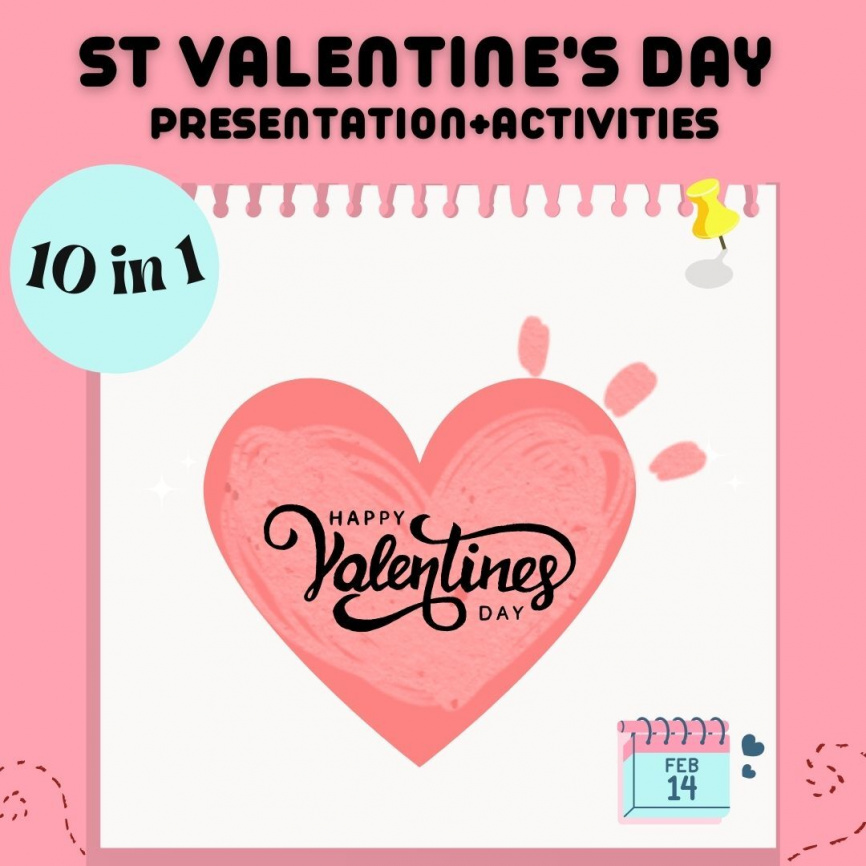 Комплект материалов ST VALENTINE'S DAY фото 1