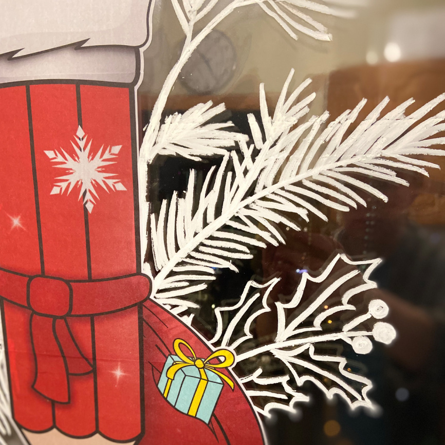 Декор для окна "Новогодние карандаши". Комплект со скидкой фото 16