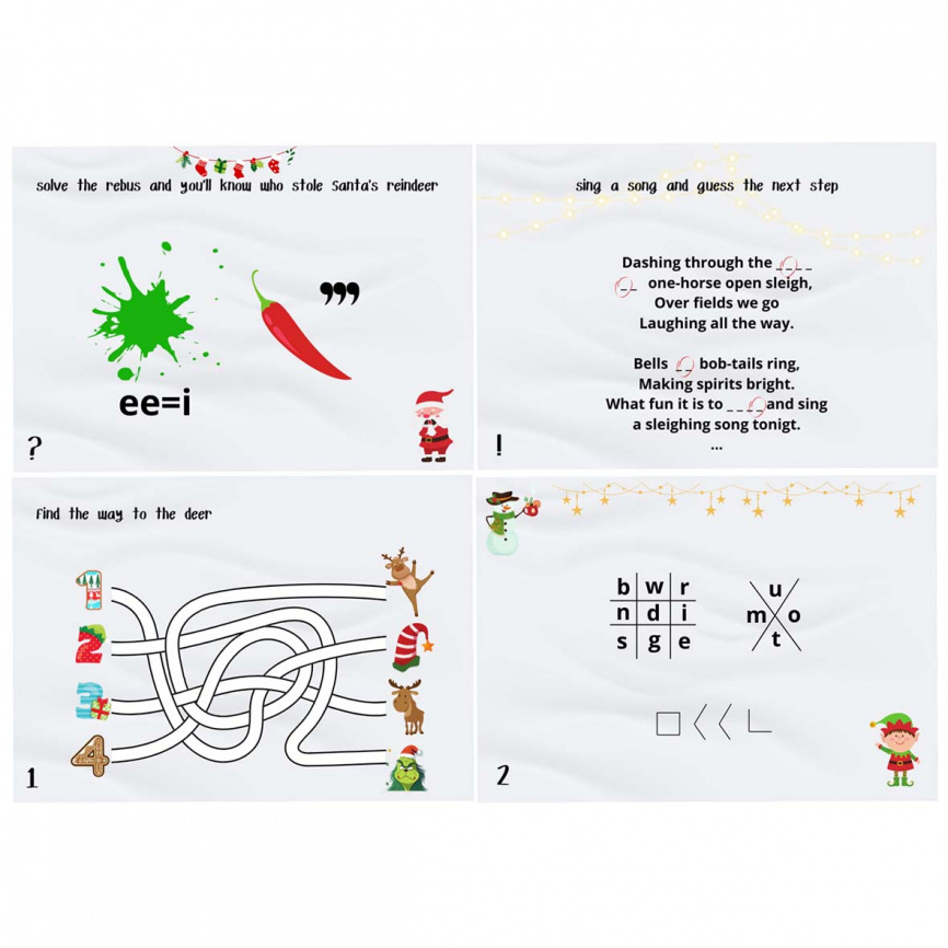 Традиционный квест "В ПОИСКАХ ОЛЕНЕЙ САНТЫ" (оффлайн) фото 3