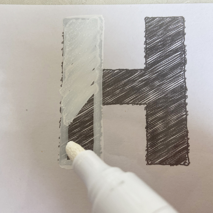 Карандашное сердце: два декора в одном комплекте фото 6